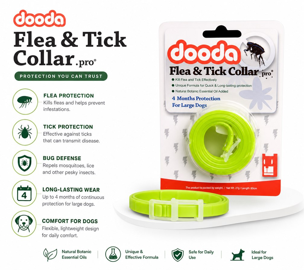 TickOff Flea & Tick Collar - product details